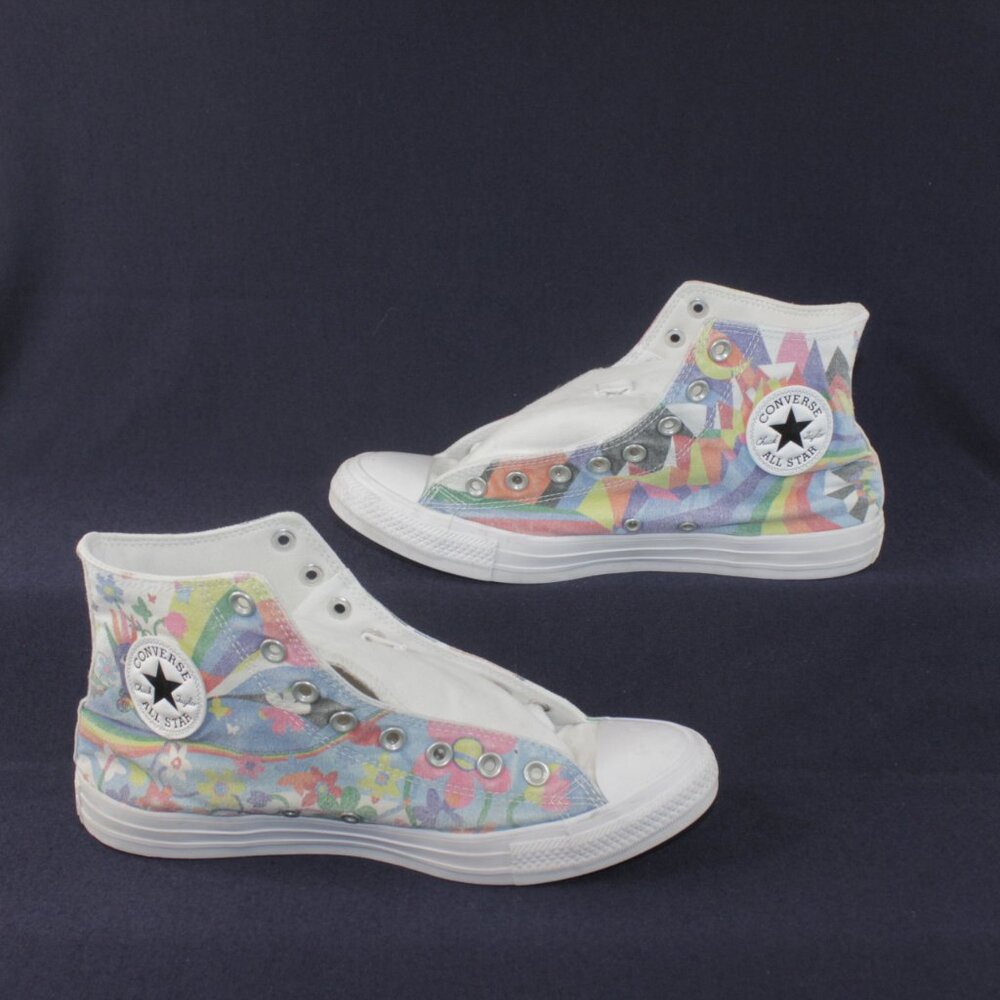 Converse All-Star Chuck Taylor # 170822C Rainbow Pride Shoes Men 9.5 Wmn 11.5